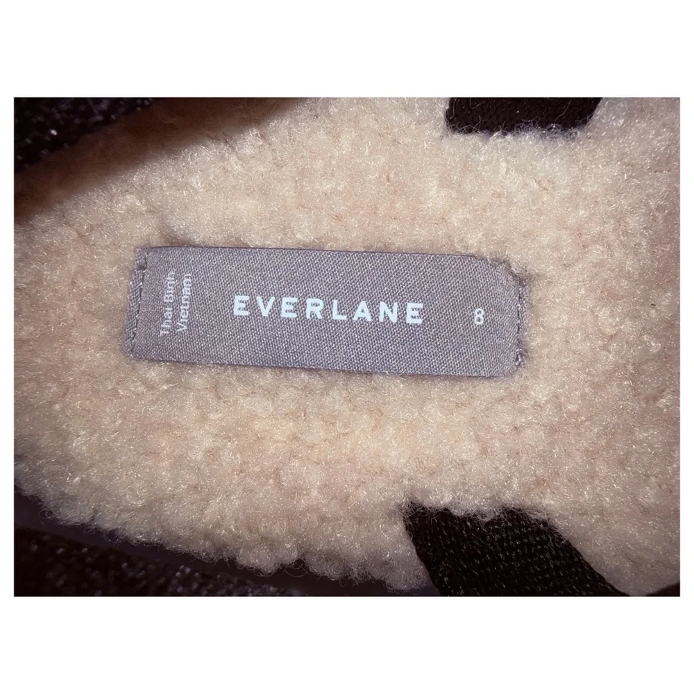 Everlane - Faux Fur Lined Sport Sandals - Black Straps‎ - Size 8 - Picture 8 of 11
